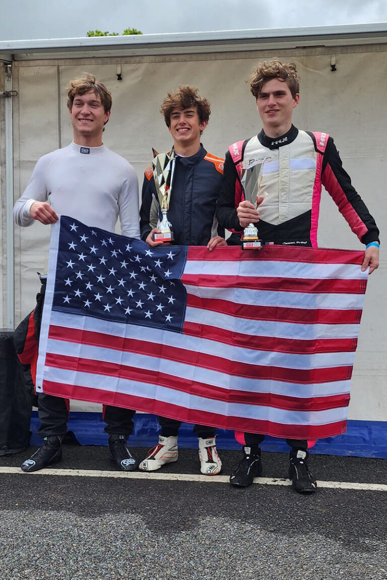 Caleb Gafrarar Wins at First Formula Ford Race in Europe – CalebGRacer.com